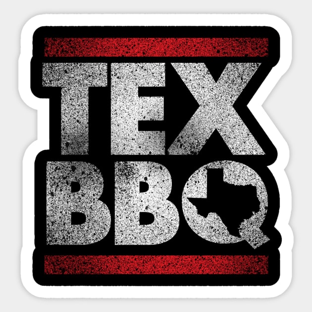 Texas BBQ Sticker by MooreSmoke